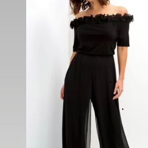 Frank Lyman Black Jumpsuit